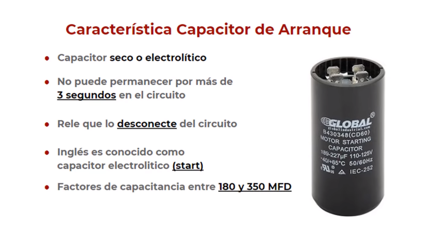 Friolandia Service - 👉 DIFERENCIAS DE #CAPACITOR DE MARCHA Y ARRANQUE -  CAPACITOR DE MARCHA 1. Los capacitores de marcha son dispositivos  reconocidos en el mundo de la refrigeración como capacitores permantes.